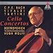 C.P.E. Bach, Vivaldi, Tartini: Cello Concertos Image of C.P.E. Bach, Vivaldi, Tartini: Cello Concertos