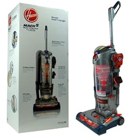 NEW Hoover Mach 5 Cyclonic Bagless Upright