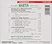 Frank Martin: Concerto for 7 Wind Instruments, Percussion & Strings / Studies for String Orchestra / Erasmi monumentum - Matthias Bamert