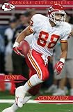 Kansas City Chiefs (Tony Gonzalez) Sports Poster Print - 24x36