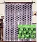 AP810-LG Aphrodite Aphrodite Sheer Curtains In Eight Colors- Sheer Curtains- Lime Green- 2 Panels