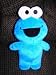 Search : Sesame Street Plush 8 1/2" Cookie Monster Doll by Fisher Price