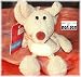 Maus beige Nici Bean Bag Schlüsselanhänger