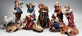 11-Piece Holy Family Christmas Nativity Scene Set