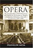 Review McFarland & Co Inc  / Opera: An Encyclopedia of World Premieres and Significant Performances, Singers, Composers, Librettists, Arias and Conductors, 1597-2000