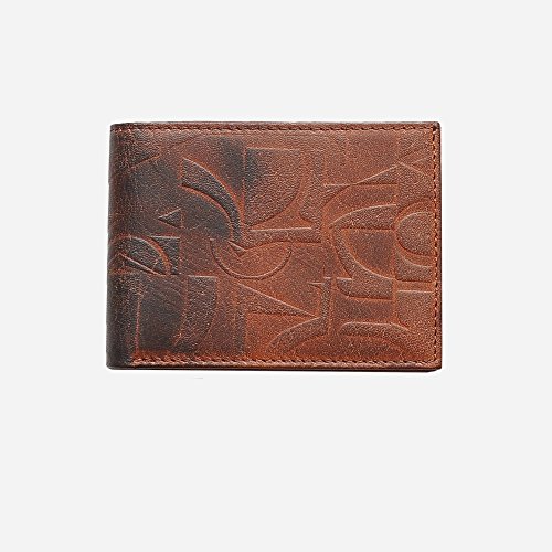 Volcom Men's Typo Wallet, Brown, One Size