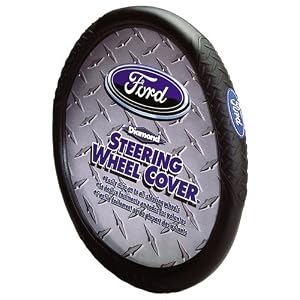 Ford Diamond Plate Grip Style Steering Wheel Cover