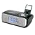iSymphony CR8CD Portable Clock Radio Music System and CD Player with Built-in Universal Dock for iPod (Black)