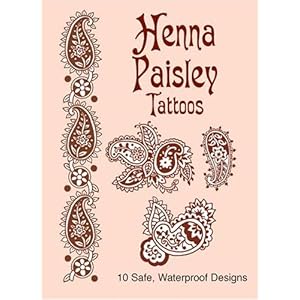 Henna Paisley Tattoos (Dover Tattoos)