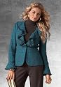 metrostyle Houndstooth Blazer