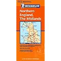 Carte RGIONAL Northern England, The Midlands