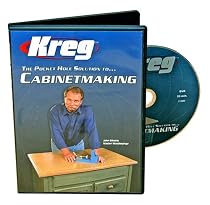 Kreg V03-DVD Pocket Hole Joinery DVD, Cabinet Making