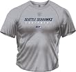 Seattle Seahawks -Grey- Speedwick Performance Short Sleeve Shirt
