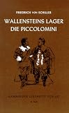 Wallensteins Lager. Die Piccolomini