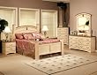 Napoli California King Estate Bed 3 Piece Bedroom Set By Sandberg Furniture with Gold Shipping