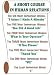 Outdoor Living : Human Relations - XL Sign (Novlety)