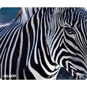 Click here to buy Nature's Smart Mouse Pad with Recycled Materials and Zebra Print (29881) by Allsop.