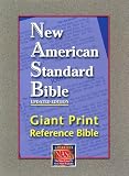 NASB Giant-Print Reference Bible (Burgundy Genuine Leather)