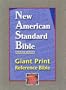 NASB Giant-Print Reference Bible (Burgundy Genuine Leather)