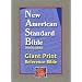 NASB Giant-Print Reference Bible (Burgundy Genuine Leather)