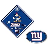 Team ProMark New York Giants Family Car Fan Kit