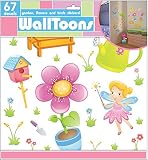 Edge Home Products Garden Girls Walltoons Wall Sticker
