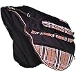 Kensington KPP Roustabout A/P Saddle Carrying Bags, Deluxe Black Plaid, One Size