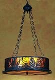 20W Pine Cone Inverted Pendant Ceiling Fixture