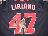 FRANCISCO LIRIANO SIGNED AUTOGRAPHED MINNESOTA TWINS NO HITTER JERSEY W/COA