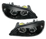 Produkt-Bild: Angel Eyes Scheinwerfer, passend f&uuml;r Opel Astra G T98 (alle), Ausf&uuml;hrung: Klarglas Schwarz.
