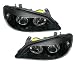 Produkt-Bild: Angel Eyes Scheinwerfer, passend f&uuml;r Opel Astra G T98 (alle), Ausf&uuml;hrung: Klarglas Schwarz.