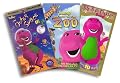 Barney 3 Pack (Amazon.com Exclusive) - (Sing & Dance with Barney/Let's Go to the Zoo/Barney in Outer Space) [VHS]