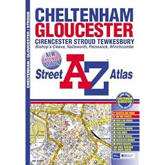 A-Z Cheltenham, Gloucester and Stroud (Street Maps & Atlases)