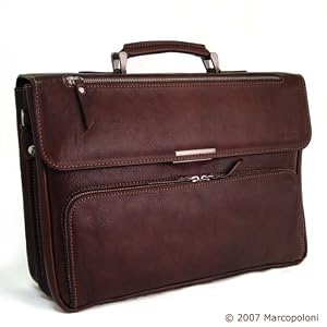 UFFICIALE - Italian Leather Briefcase