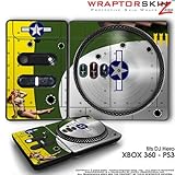 DJ Hero Skin WWII Bomber War Plane fit XBOX 360 and PS3 (DJ HERO NOT INCLUDED)