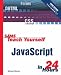 Book Sams Teach Yourself Javascript in 24 Hours with Sams Teach Yourself Html & Xhtml in 24 Hours