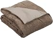 Aeolus Down Dash Down Alternative Throw, Walnut