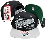 Providence Friars Diagonal Script Black/Silver Two Tone Plastic Snapback Adjustable Plastic Snap Back Hat / Cap