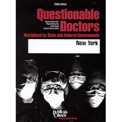 Questionable Doctors Disciplined by State and Federal Governments : New York