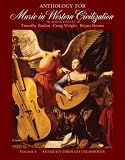 Anthology for Music in Western Civilization, Volume I