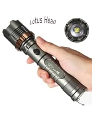 Lighting: Ultrafire CREE XM-L T6 2000lm 5 Modes Lotus Shape LED Flashlight - HomeOutlet