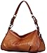 HESHE Leather Purses and Handbags Hobo Shoulder Bags Tote Bag Crossbody Purse Ladies Designer Satchel Bags