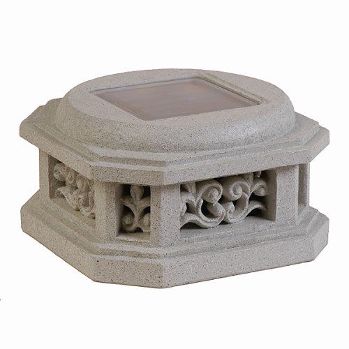 Small Sandstone Solar Base Lantern