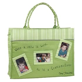 Camp Grandma Large Photo Tote Bag