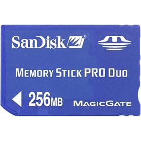 Shoot & Store Memory Stick Pro Duo 256mb