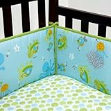 NoJo Little Bedding Traditional 4 Sided Bumper, Ocean Dreams