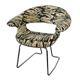 Walker Edison Ultra Soft Studio Chair, Safari, Set of 2 by Walker Edison