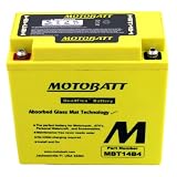 12 Volt 13 Ah MotoBatt MBT14B4 Sealed Maintenance Free AGM Battery by MotoBatt