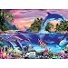 DOLPHIN tropical FISH Glow in the Dark JIGSAW Puzzle