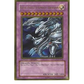 2008 YuGiOh Gold Edition Series GLD1-En028 Blue-Eyes Ultimate Dragon (Limited Edition)